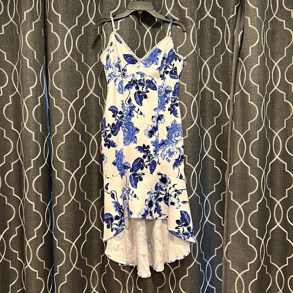 Juniors Spaghetti Strap Spring Dress
